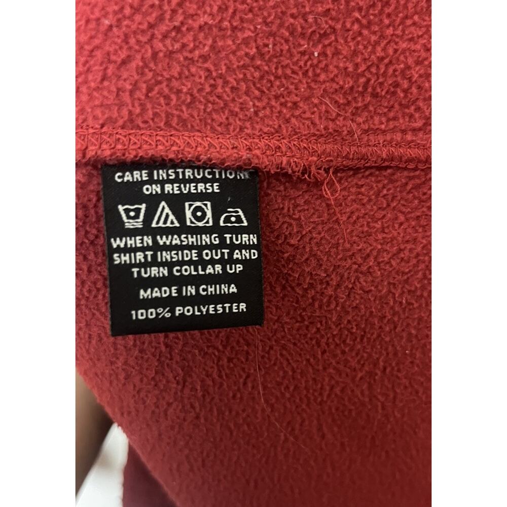 USC Trojans Full Zip Fleece Jacket Team Trojan Men’s Sz Medium Red - Picture 11 of 11